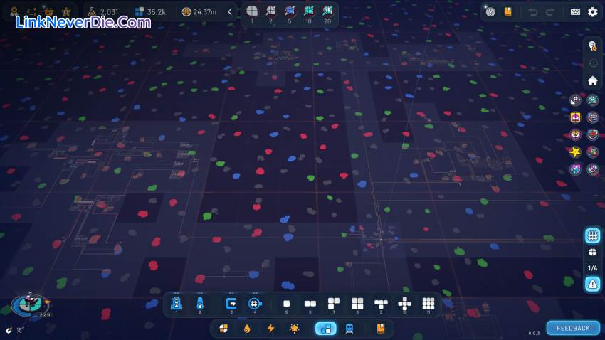 Hình ảnh trong game shapez 2 (screenshot) Hình ảnh trong game shapez 2 (screenshot)