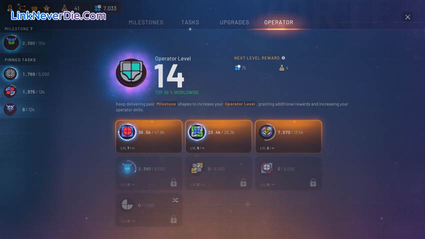 Hình ảnh trong game shapez 2 (screenshot) Hình ảnh trong game shapez 2 (screenshot)