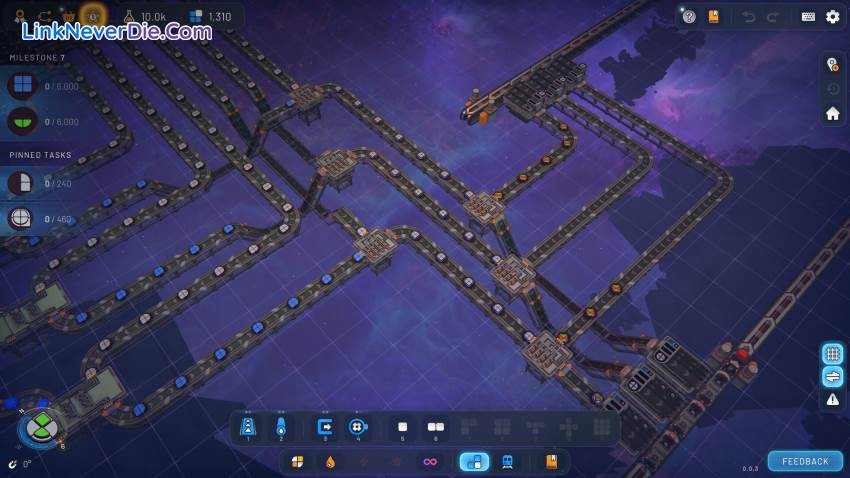 Hình ảnh trong game shapez 2 (screenshot) Hình ảnh trong game shapez 2 (screenshot)