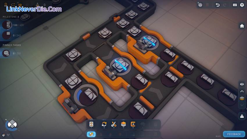 Hình ảnh trong game shapez 2 (screenshot) Hình ảnh trong game shapez 2 (screenshot)