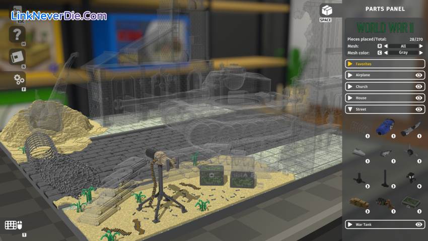 Hình ảnh trong game Diorama Builder (screenshot) Hình ảnh trong game Diorama Builder (screenshot)