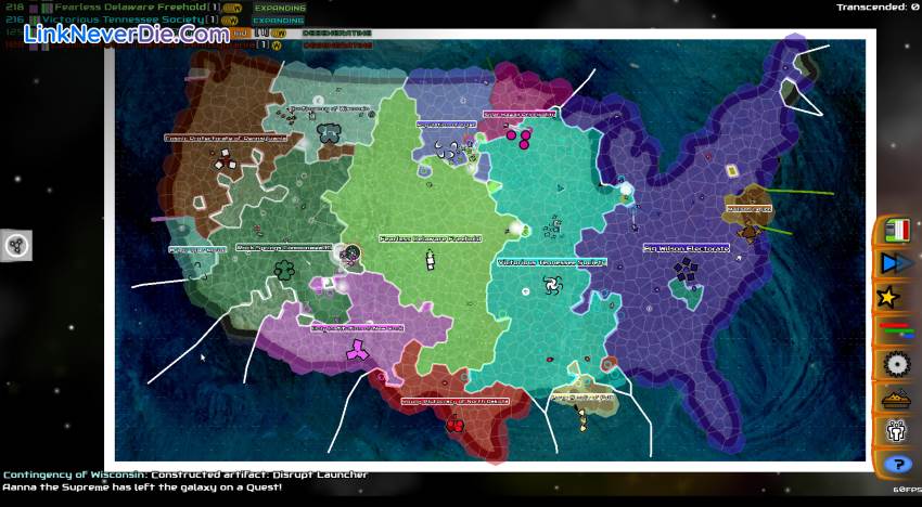 Hình ảnh trong game Galimulator (screenshot) Hình ảnh trong game Galimulator (screenshot)