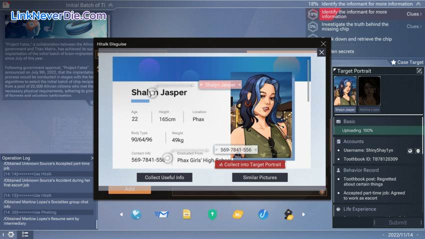 Hình ảnh trong game Cyber Manhunt 2: New World - The Hacking Simulator (screenshot) Hình ảnh trong game Cyber Manhunt 2: New World - The Hacking Simulator (screenshot)