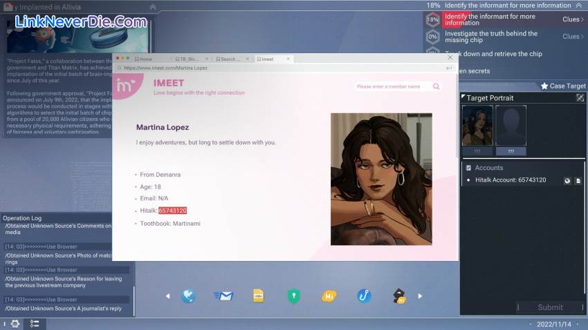 Hình ảnh trong game Cyber Manhunt 2: New World - The Hacking Simulator (screenshot) Hình ảnh trong game Cyber Manhunt 2: New World - The Hacking Simulator (screenshot)