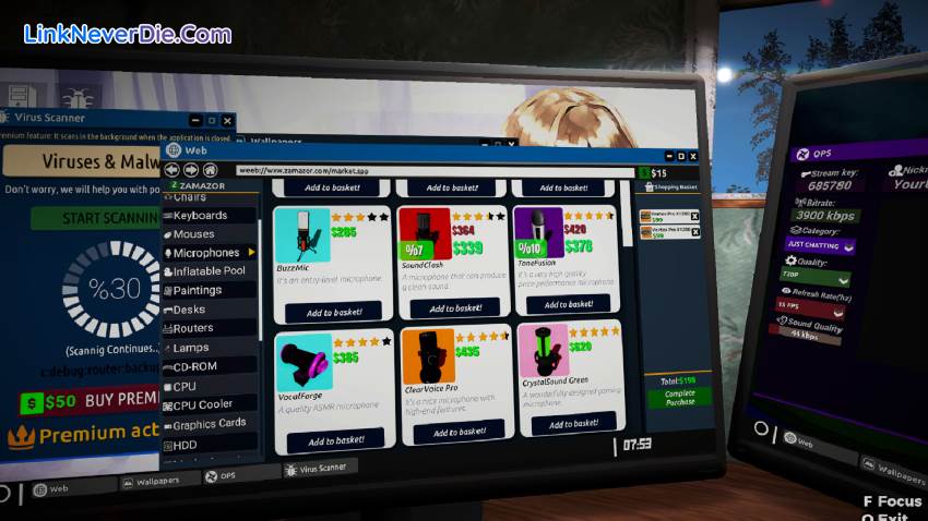 Hình ảnh trong game Streamer Life Simulator 2 (screenshot) Hình ảnh trong game Streamer Life Simulator 2 (screenshot)