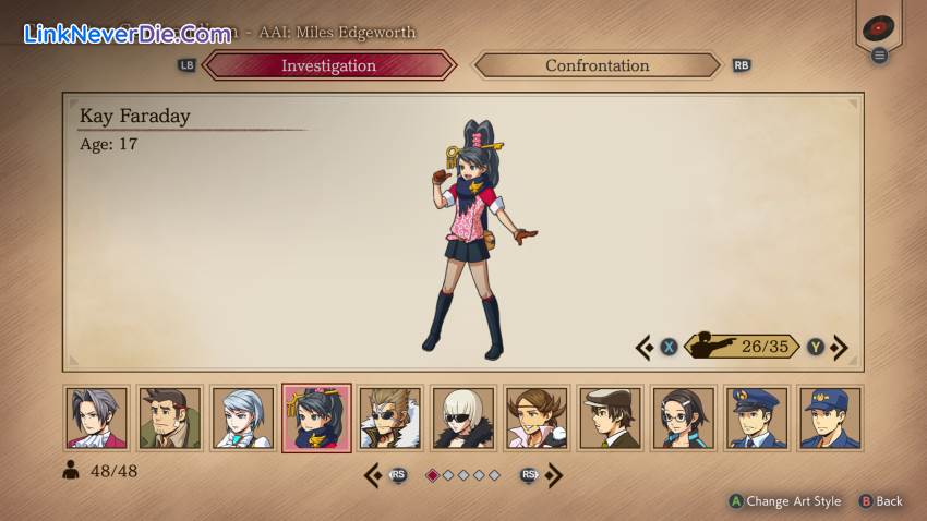 Hình ảnh trong game Ace Attorney Investigations Collection (screenshot) Hình ảnh trong game Ace Attorney Investigations Collection (screenshot)