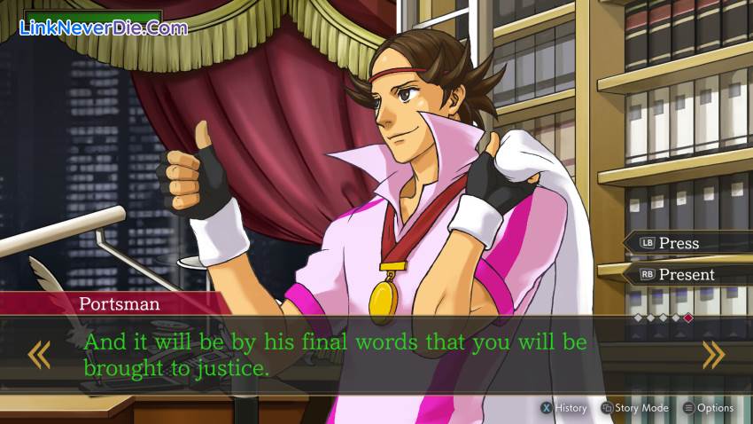 Hình ảnh trong game Ace Attorney Investigations Collection (screenshot) Hình ảnh trong game Ace Attorney Investigations Collection (screenshot)