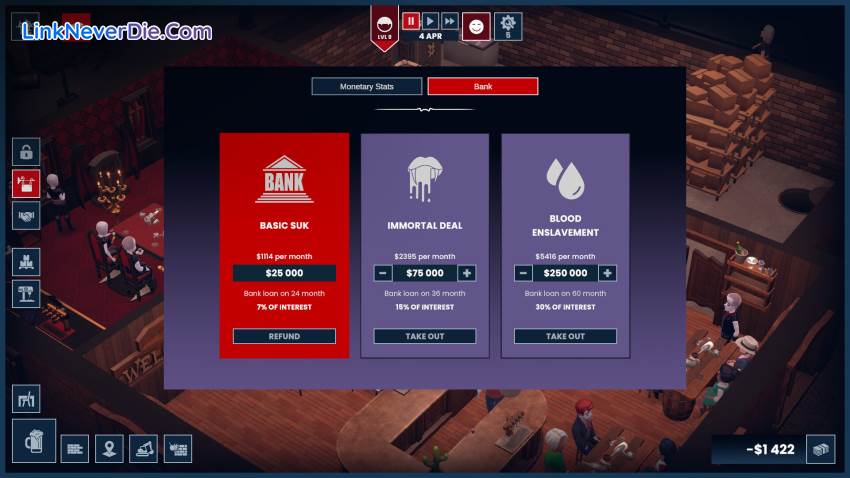 Hình ảnh trong game Blood Bar Tycoon (screenshot) Hình ảnh trong game Blood Bar Tycoon (screenshot)