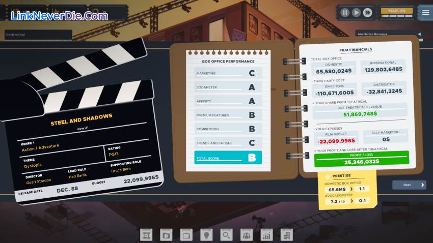 Hình ảnh trong game The Executive - Movie Industry Tycoon (screenshot) Hình ảnh trong game The Executive - Movie Industry Tycoon (screenshot)