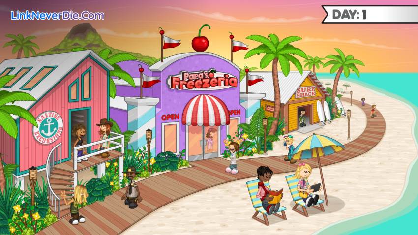 Hình ảnh trong game Papa's Freezeria Deluxe (screenshot) Hình ảnh trong game Papa's Freezeria Deluxe (screenshot)