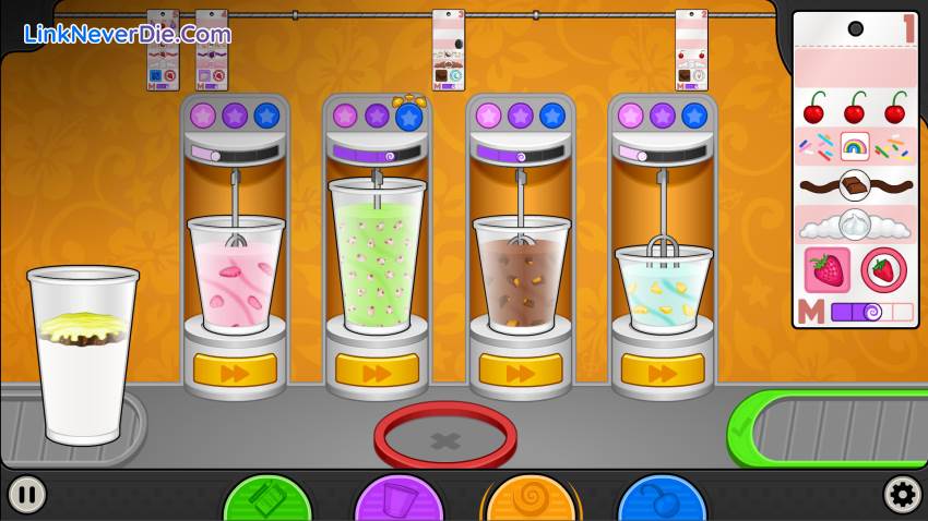 Hình ảnh trong game Papa's Freezeria Deluxe (screenshot) Hình ảnh trong game Papa's Freezeria Deluxe (screenshot)