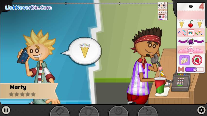 Hình ảnh trong game Papa's Freezeria Deluxe (screenshot) Hình ảnh trong game Papa's Freezeria Deluxe (screenshot)