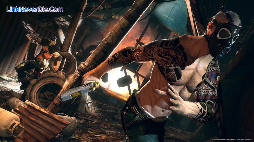 Hình ảnh trong game Brink (screenshot) Hình ảnh trong game Brink (screenshot)