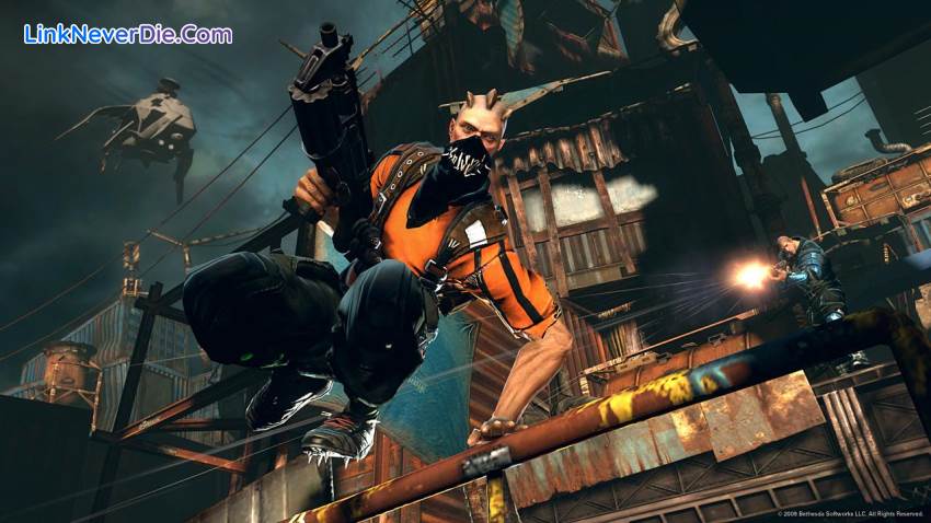 Hình ảnh trong game Brink (screenshot) Hình ảnh trong game Brink (screenshot)