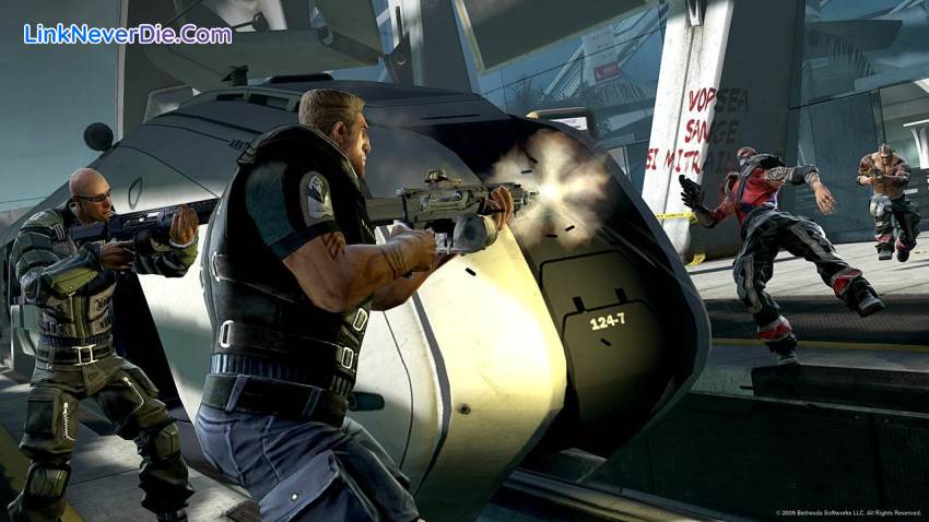Hình ảnh trong game Brink (screenshot) Hình ảnh trong game Brink (screenshot)