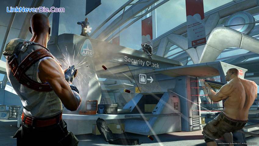 Hình ảnh trong game Brink (screenshot) Hình ảnh trong game Brink (screenshot)