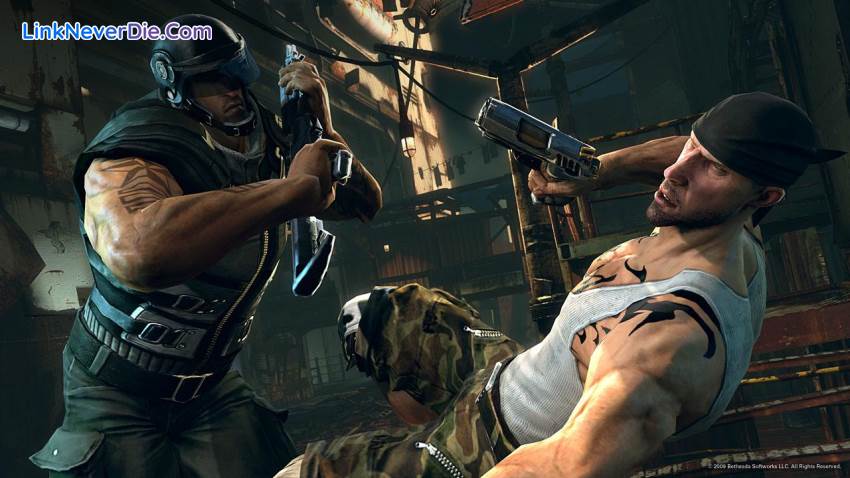 Hình ảnh trong game Brink (screenshot) Hình ảnh trong game Brink (screenshot)