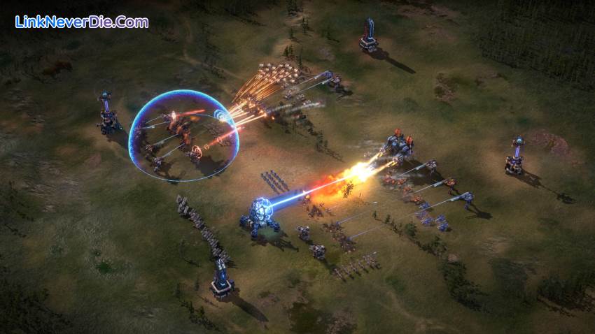 Hình ảnh trong game Mechabellum (screenshot) Hình ảnh trong game Mechabellum (screenshot)