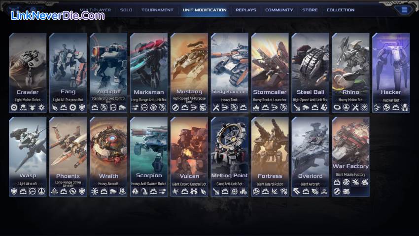 Hình ảnh trong game Mechabellum (screenshot) Hình ảnh trong game Mechabellum (screenshot)