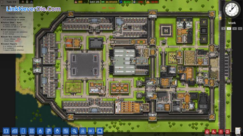 Hình ảnh trong game Prison Architect (screenshot) Hình ảnh trong game Prison Architect (screenshot)
