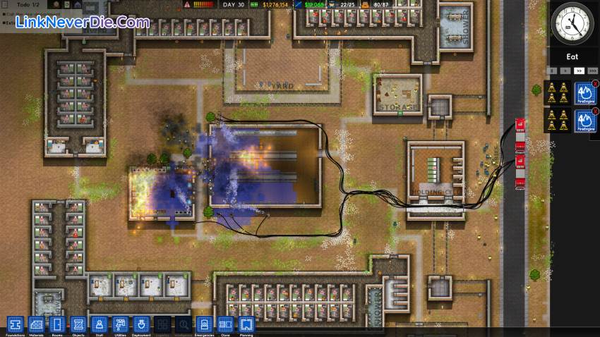 Hình ảnh trong game Prison Architect (screenshot) Hình ảnh trong game Prison Architect (screenshot)