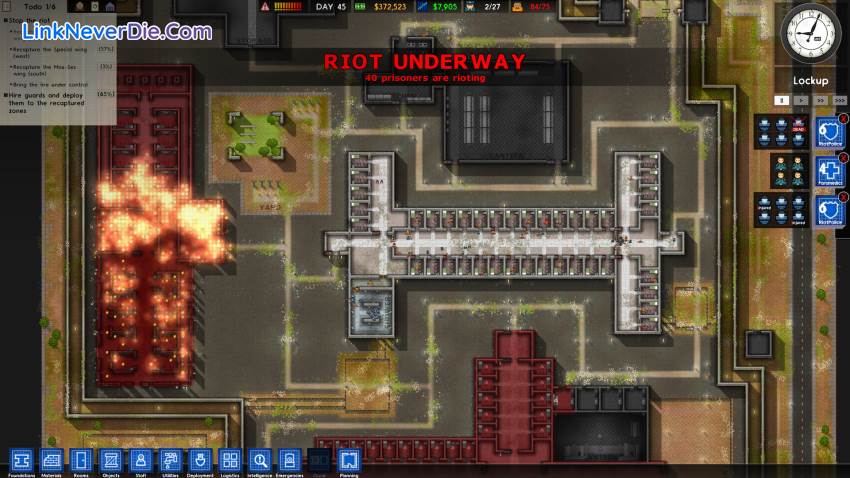 Hình ảnh trong game Prison Architect (screenshot) Hình ảnh trong game Prison Architect (screenshot)
