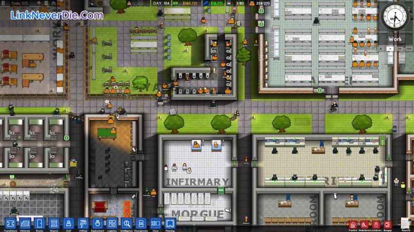Hình ảnh trong game Prison Architect (screenshot) Hình ảnh trong game Prison Architect (screenshot)