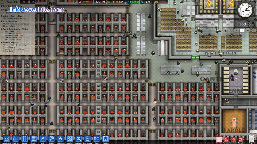 Hình ảnh trong game Prison Architect (screenshot) Hình ảnh trong game Prison Architect (screenshot)