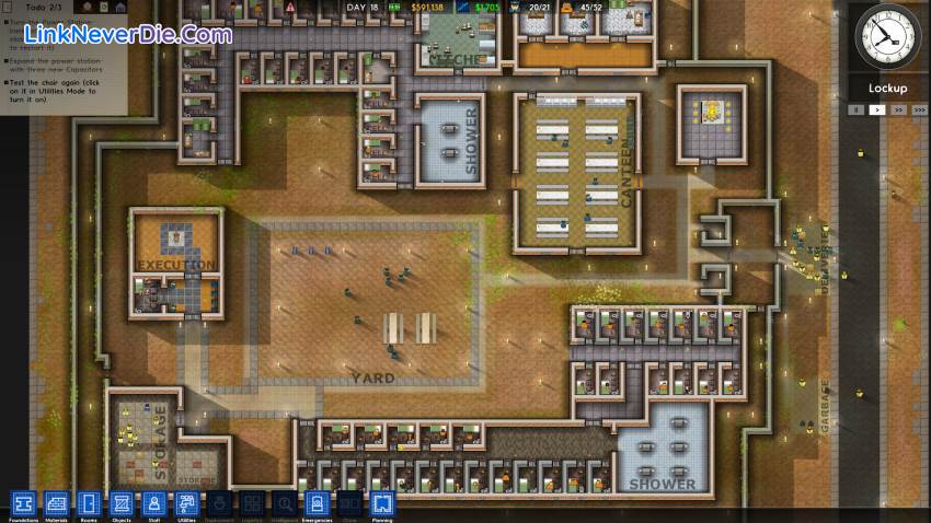 Hình ảnh trong game Prison Architect (screenshot) Hình ảnh trong game Prison Architect (screenshot)