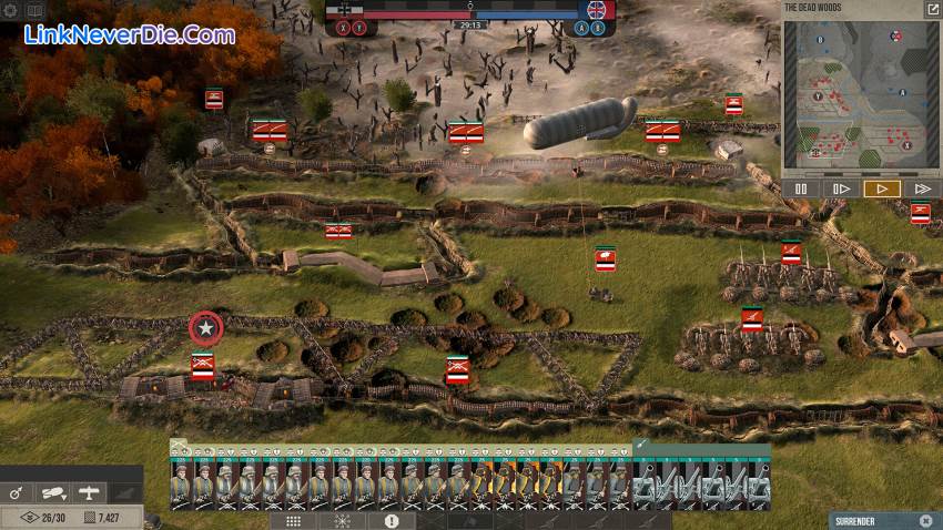 Hình ảnh trong game The Great War: Western Front (screenshot) Hình ảnh trong game The Great War: Western Front (screenshot)