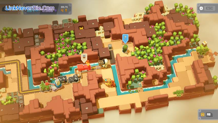 Hình ảnh trong game Unrailed 2: Back on Track (screenshot) Hình ảnh trong game Unrailed 2: Back on Track (screenshot)