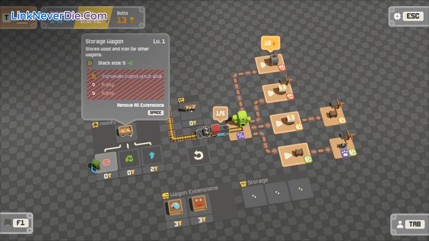 Hình ảnh trong game Unrailed 2: Back on Track (screenshot) Hình ảnh trong game Unrailed 2: Back on Track (screenshot)