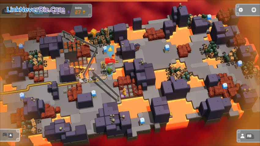 Hình ảnh trong game Unrailed 2: Back on Track (screenshot) Hình ảnh trong game Unrailed 2: Back on Track (screenshot)