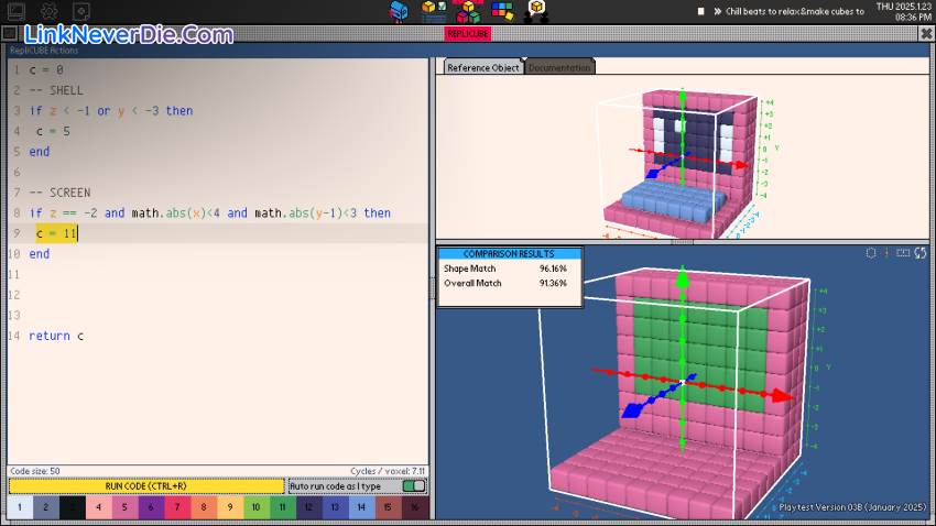 Hình ảnh trong game Replicube (screenshot) Hình ảnh trong game Replicube (screenshot)