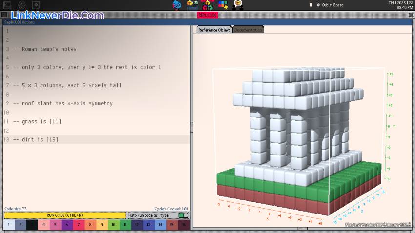 Hình ảnh trong game Replicube (screenshot) Hình ảnh trong game Replicube (screenshot)