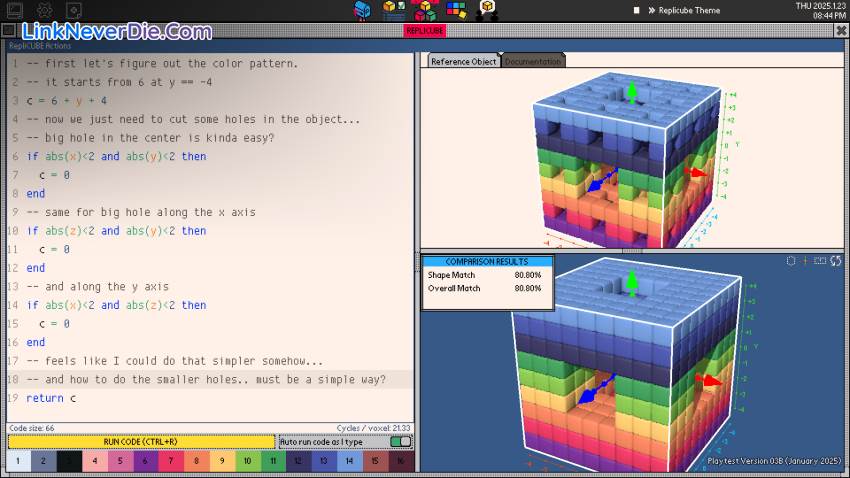Hình ảnh trong game Replicube (screenshot) Hình ảnh trong game Replicube (screenshot)