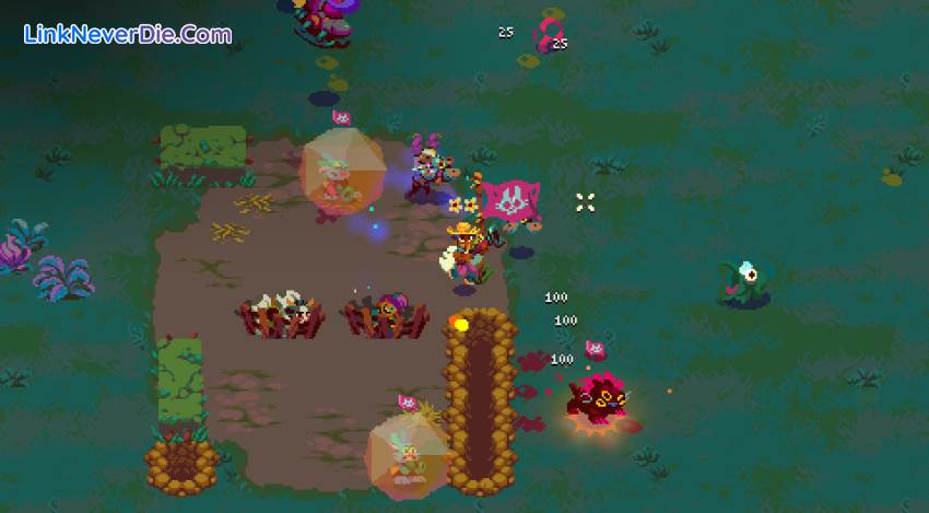 Hình ảnh trong game Atomicrops (screenshot) Hình ảnh trong game Atomicrops (screenshot)