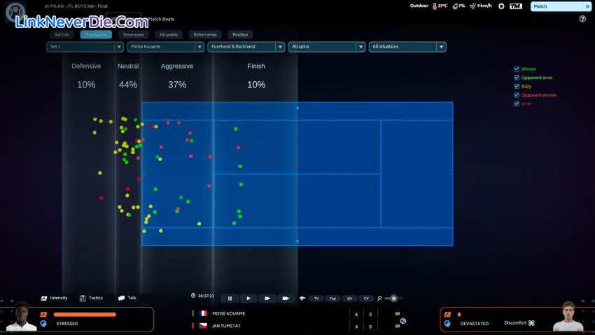 Hình ảnh trong game Tennis Manager 25 (screenshot) Hình ảnh trong game Tennis Manager 25 (screenshot)