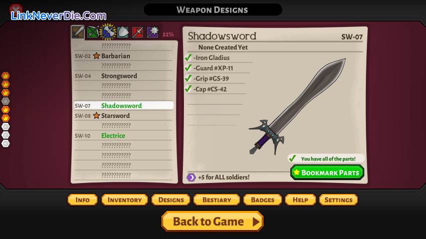 Hình ảnh trong game Jacksmith: Weapons and Warriors (screenshot) Hình ảnh trong game Jacksmith: Weapons and Warriors (screenshot)