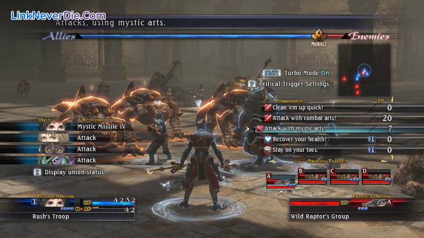 Hình ảnh trong game The Last Remnant (screenshot) Hình ảnh trong game The Last Remnant (screenshot)