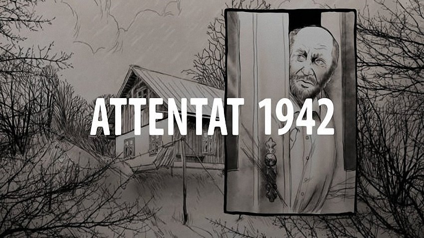 Attentat 1942 cover Attentat 1942 cover