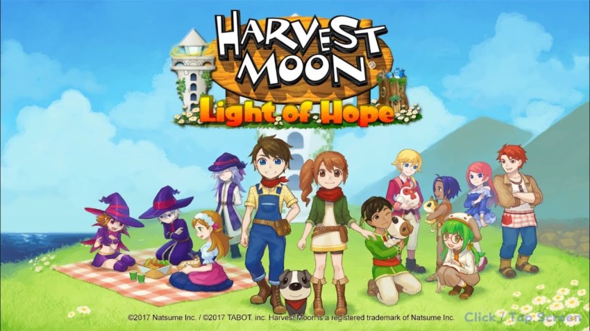 Harvest Moon: Light of Hope cover Harvest Moon: Light of Hope cover