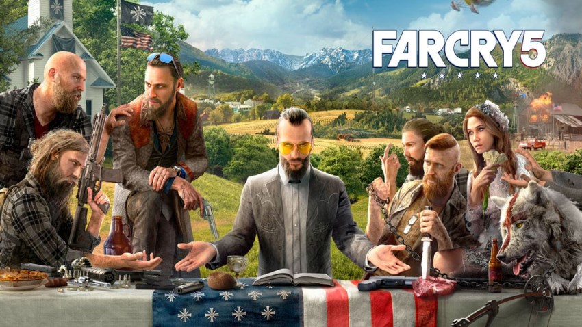 Far Cry 5 cover Far Cry 5 cover