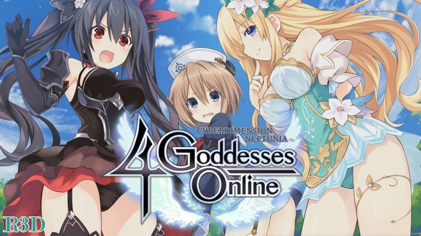 Cyberdimension Neptunia: 4 Goddesses Online cover Cyberdimension Neptunia: 4 Goddesses Online cover