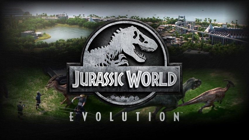 Jurassic World Evolution cover Jurassic World Evolution cover