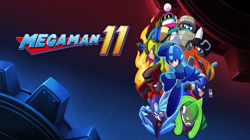 Mega Man 11 cover Mega Man 11 cover