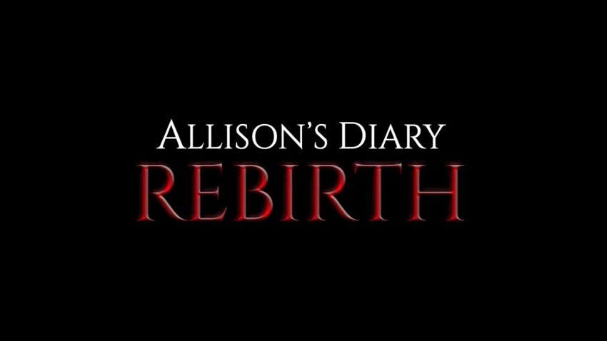 Allison's Diary: Rebirth cover Allison's Diary: Rebirth cover