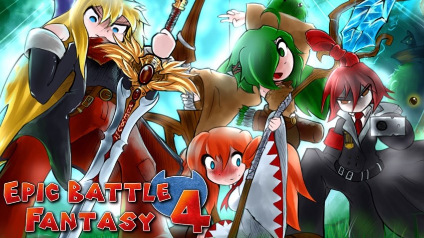 Epic Battle Fantasy 4 cover Epic Battle Fantasy 4 cover
