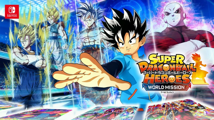 SUPER DRAGON BALL HEROES WORLD MISSION cover SUPER DRAGON BALL HEROES WORLD MISSION cover