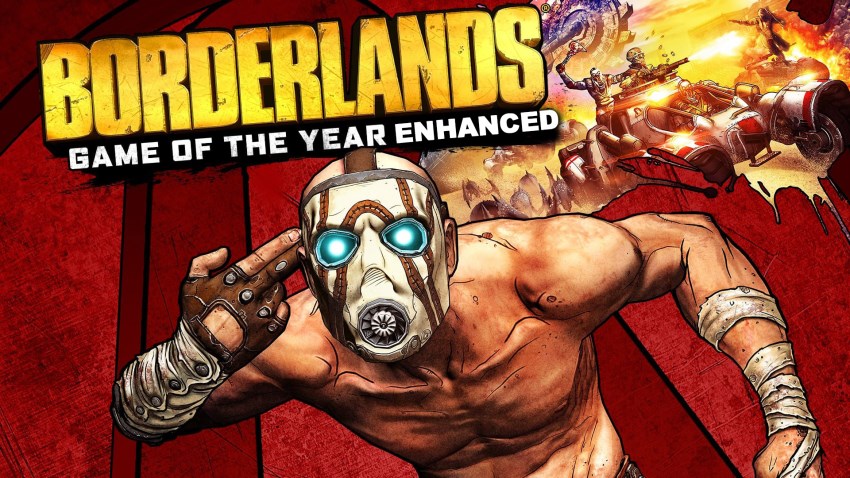 Borderlands Game of the Year Enhanced cover Borderlands Game of the Year Enhanced cover